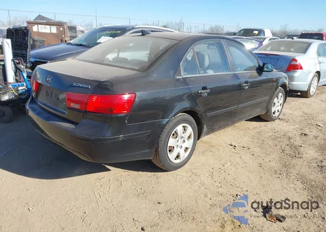 2009 Hyundai Sonata Gls from USA, damaged, VIN 5NPET46C69H507183